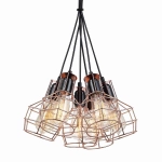 Lampa wisząca Perifo MDM-2272/6 BK+COP Italux - zdjęcie 2